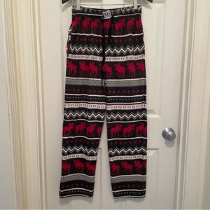 Lazy One Cabin‎ Moose Pajama Pants Size Small